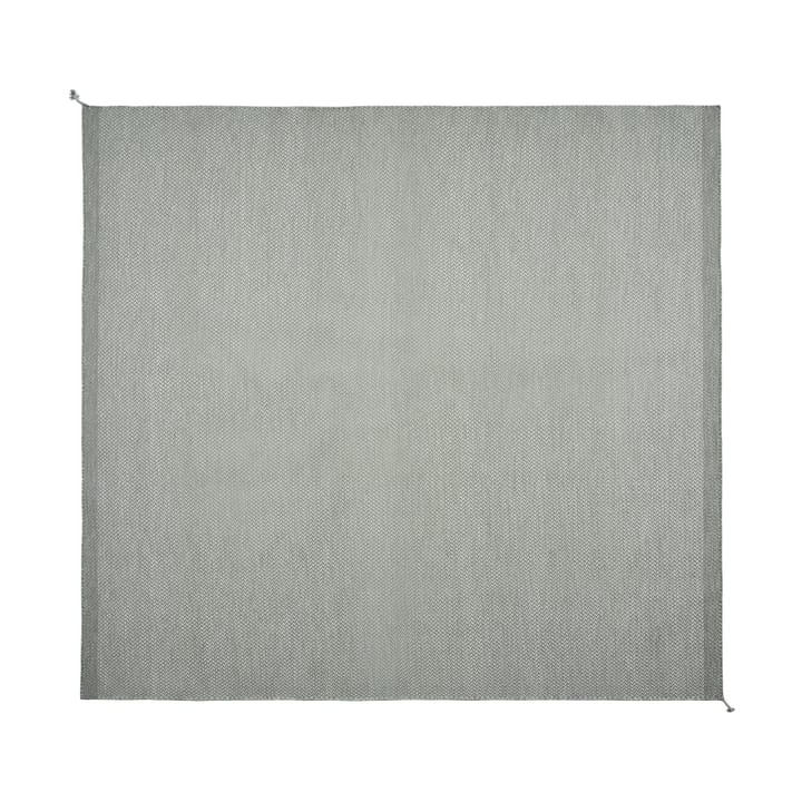Ply wollen vloerkleed 280x280 cm - Grey - Muuto
