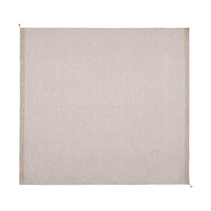 Ply wollen vloerkleed 280x280 cm - Light rose - Muuto