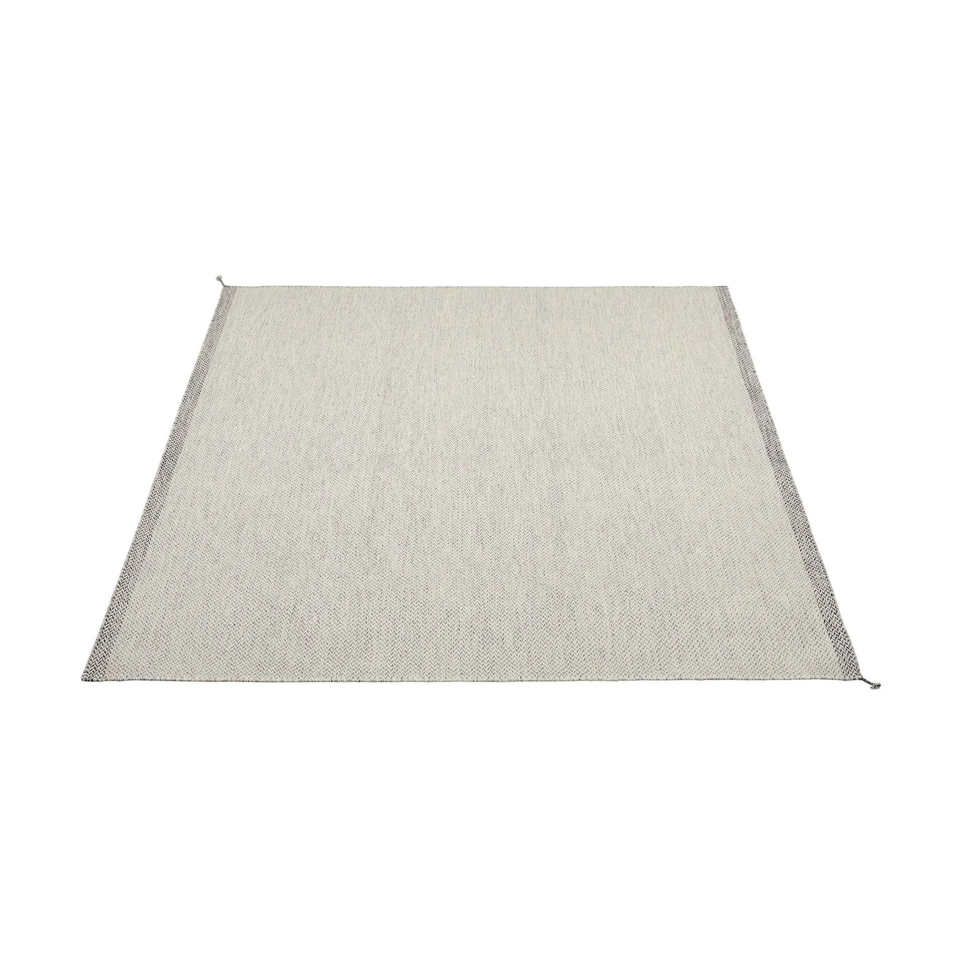 Ply wollen vloerkleed 280x280 cm, Off-white Muuto