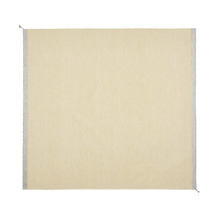 Ply wollen vloerkleed 280x280 cm - Yellow - Muuto