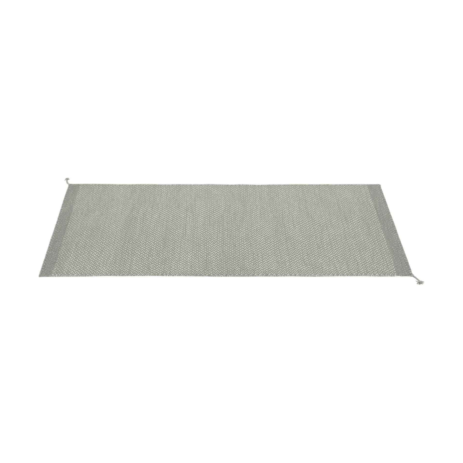 Ply wollen vloerkleed 80x200 cm, Grey Muuto