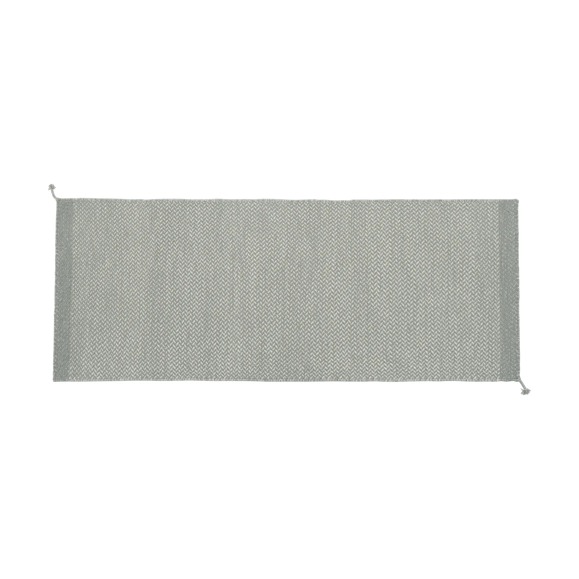 Ply wollen vloerkleed 80x200 cm, Grey Muuto