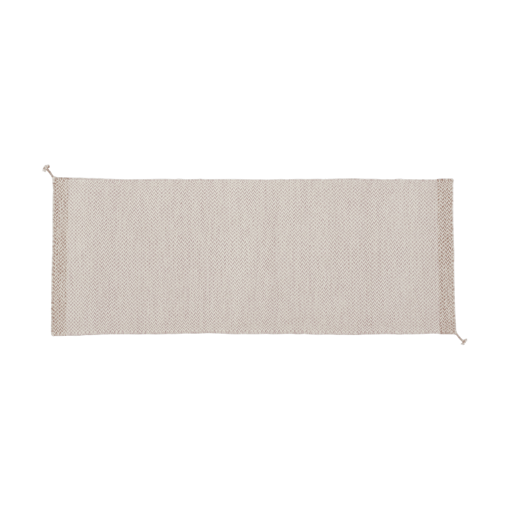 Ply wollen vloerkleed 80x200 cm, Light Rose Muuto