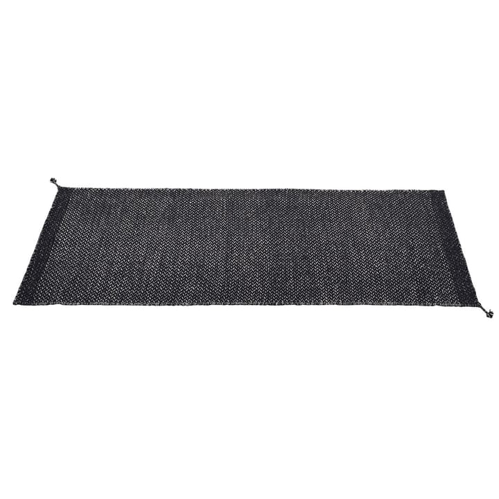 Ply wollen vloerkleed 80x200 cm - Midnight blue - Muuto