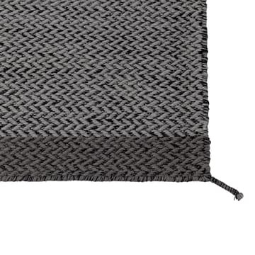 Ply wollen vloerkleed 85 x 140 cm. - donkergrijs - Muuto