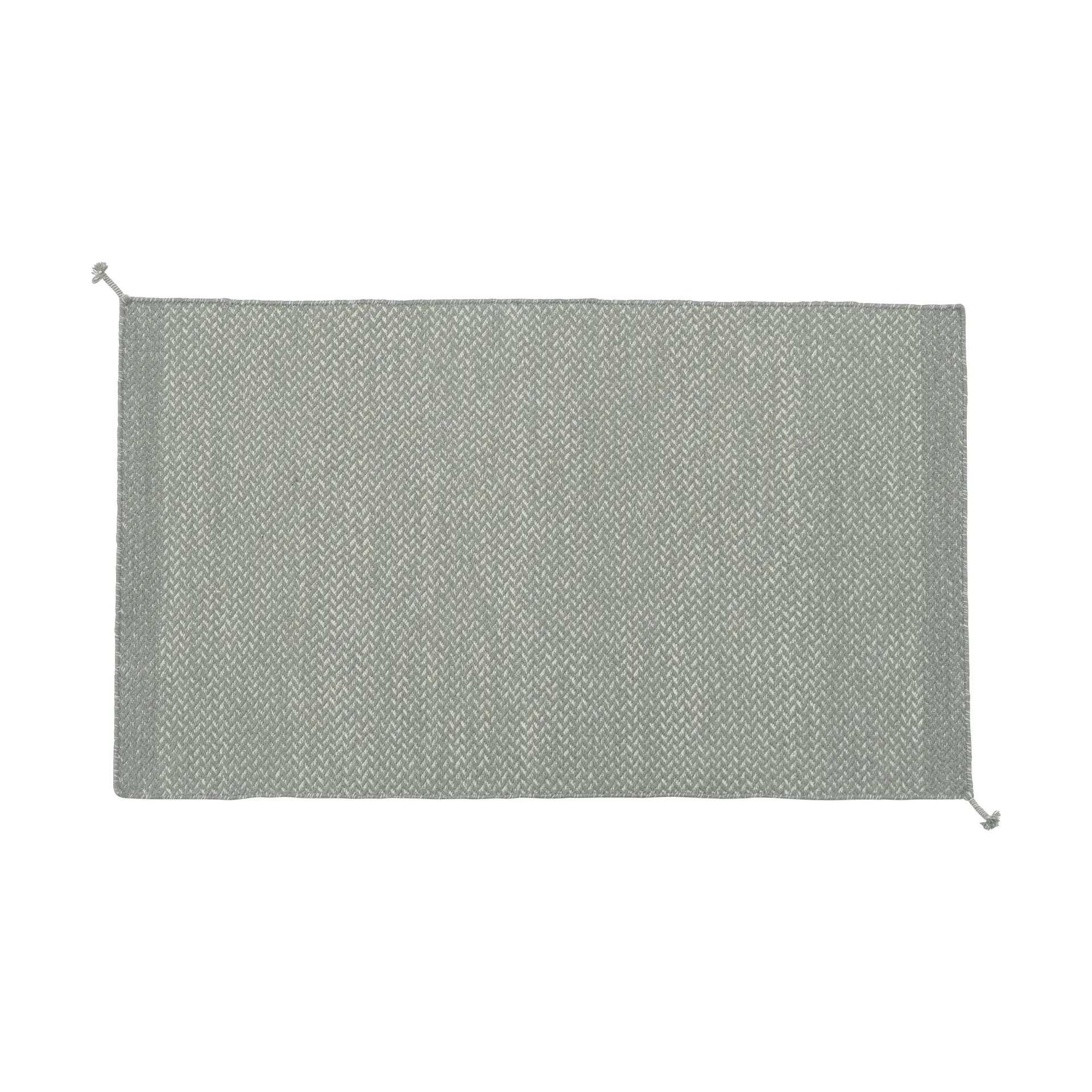Ply wollen vloerkleed 85 x 140 cm., Grey Muuto