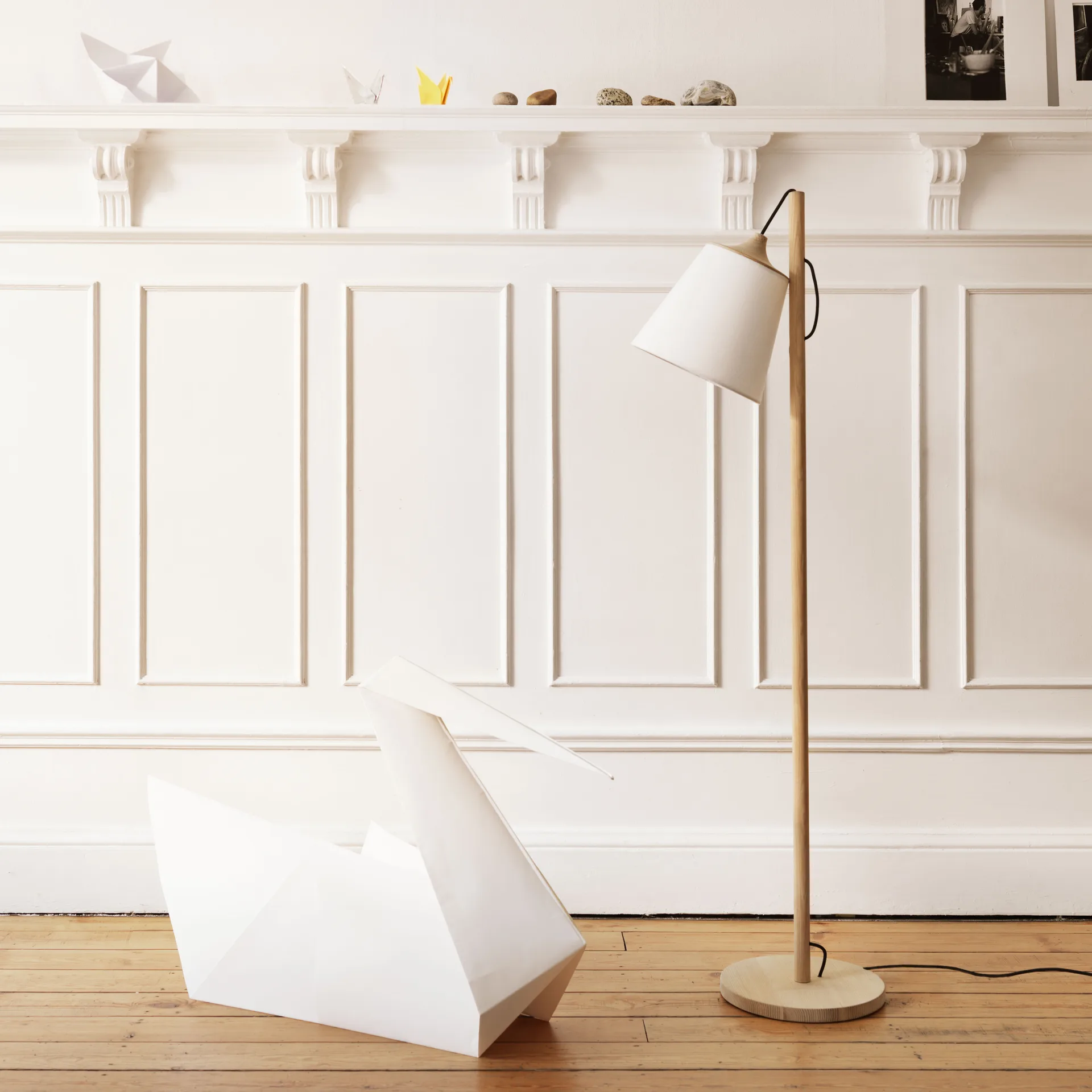 Pull vloerlamp, wit Muuto