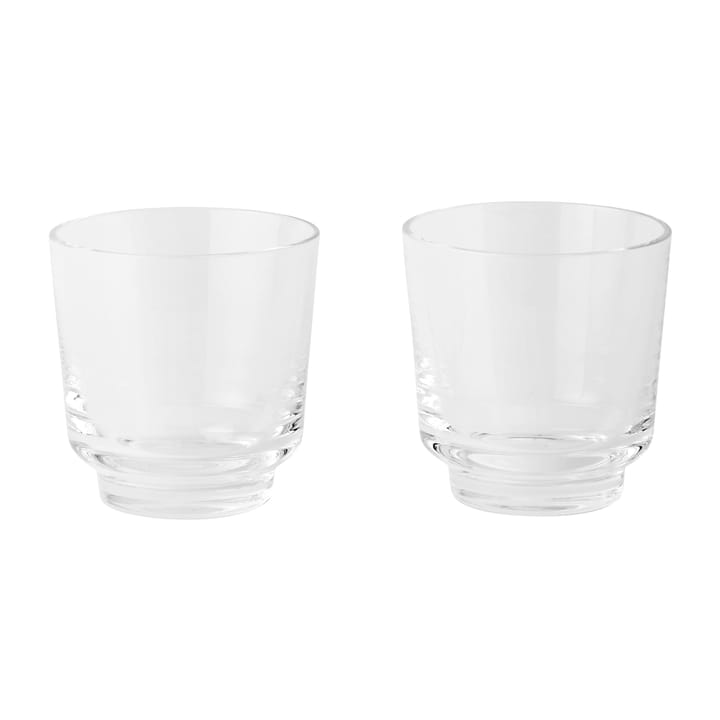 Raise glas 20 cl 2-pack - Clear - Muuto