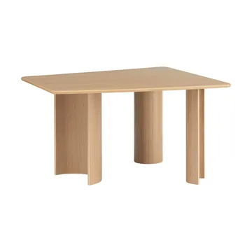 Re-norm eettafel - Gelakt eikenfineer, 130x120 cm - Muuto