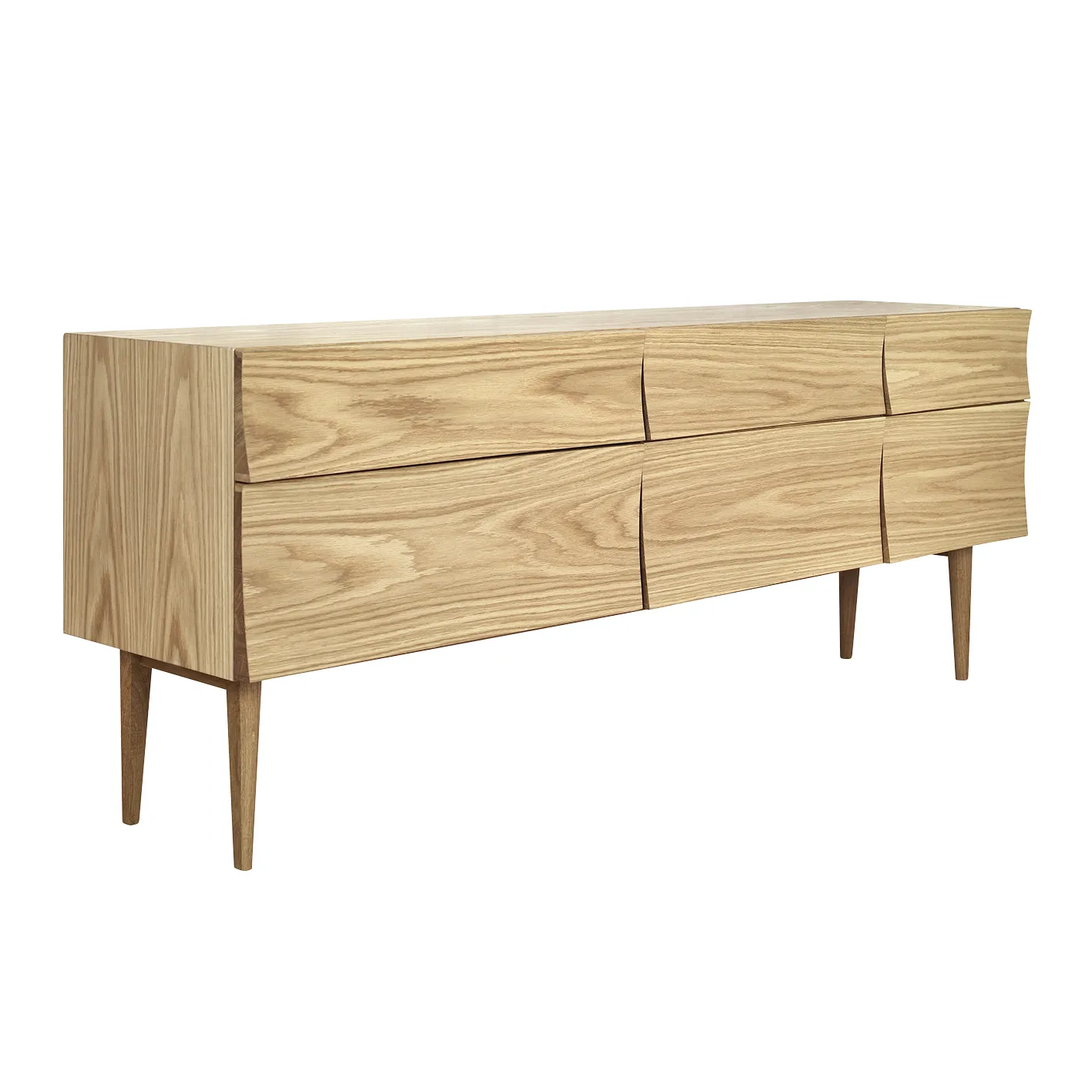 Reflect sideboard large, Oak Muuto