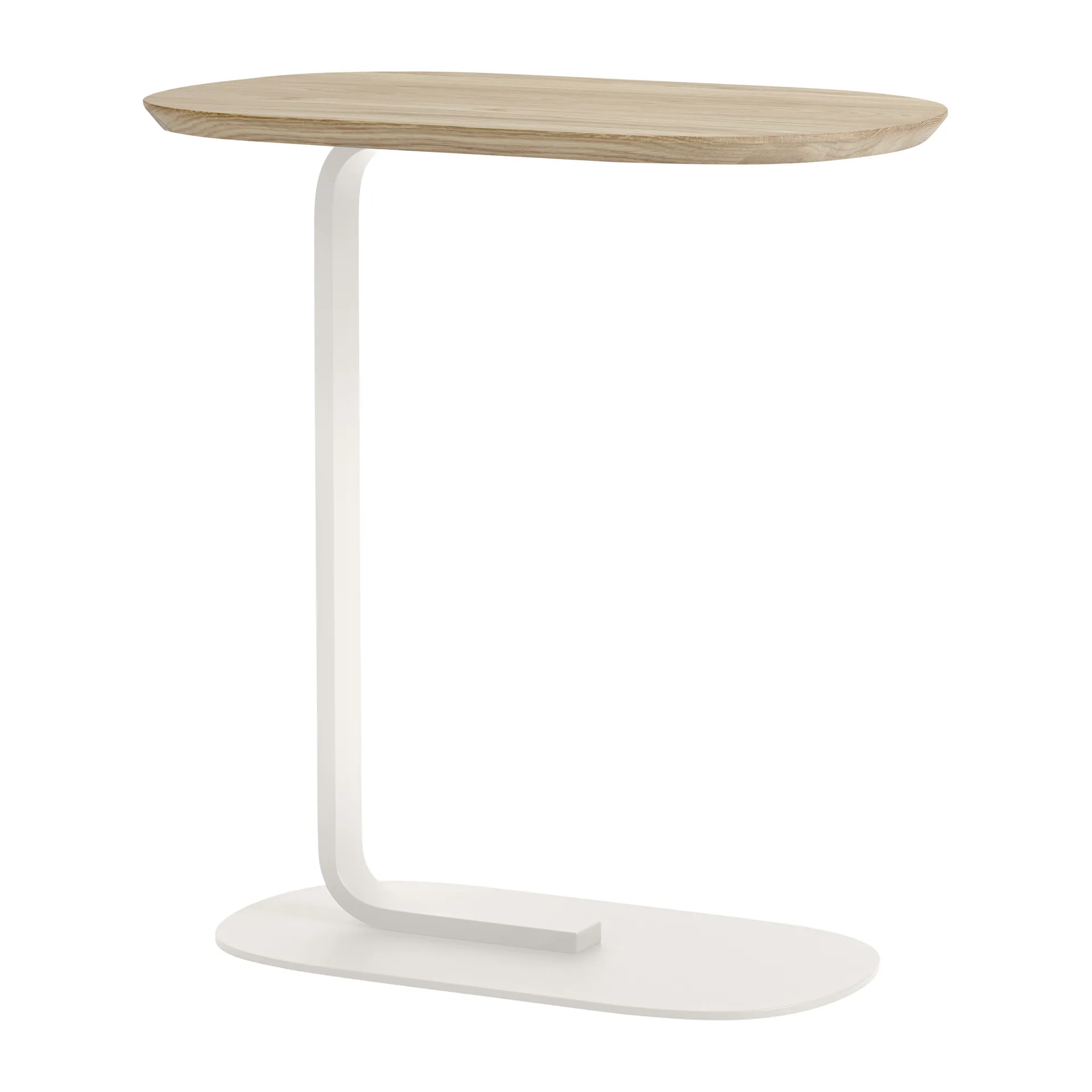 Relate bijzettafel 60,5 cm, Eiken-off white Muuto