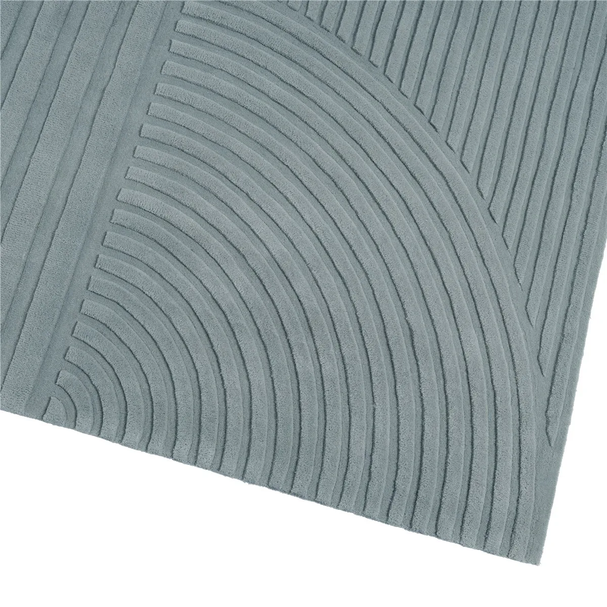 Relevo vloerkleed 170x240 cm, Sage green Muuto