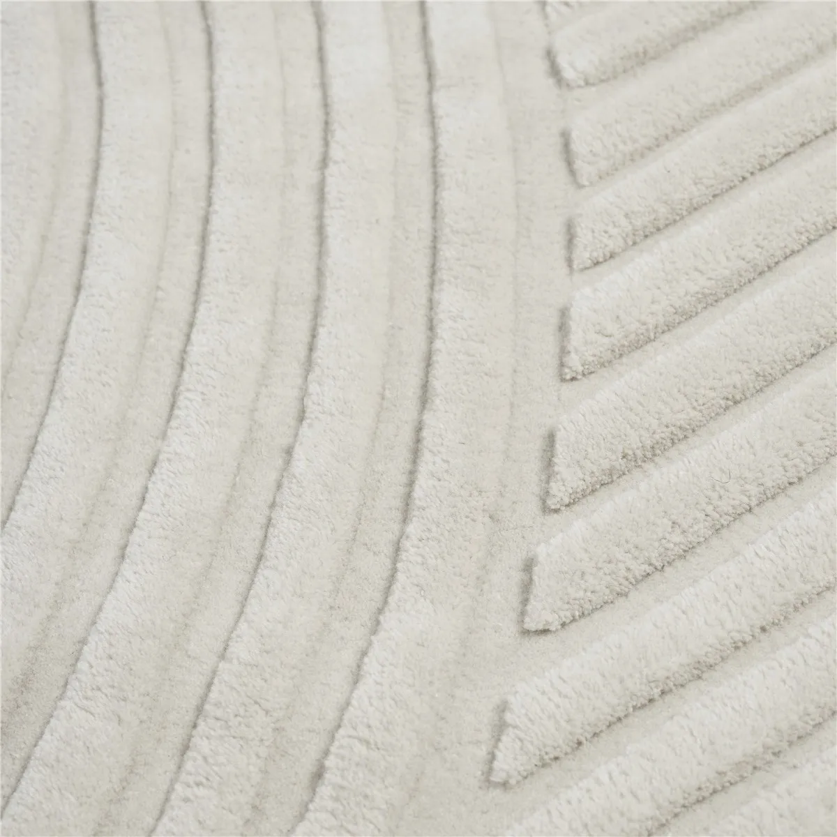 Relevo vloerkleed 200x300 cm, Off-white Muuto