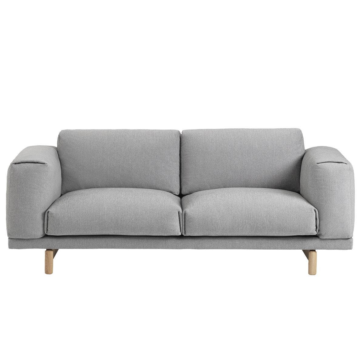 Muuto Rest bank 2-zits Hallingdale 123 | Scandinavisch Interieur | Bankstellen | Grijs