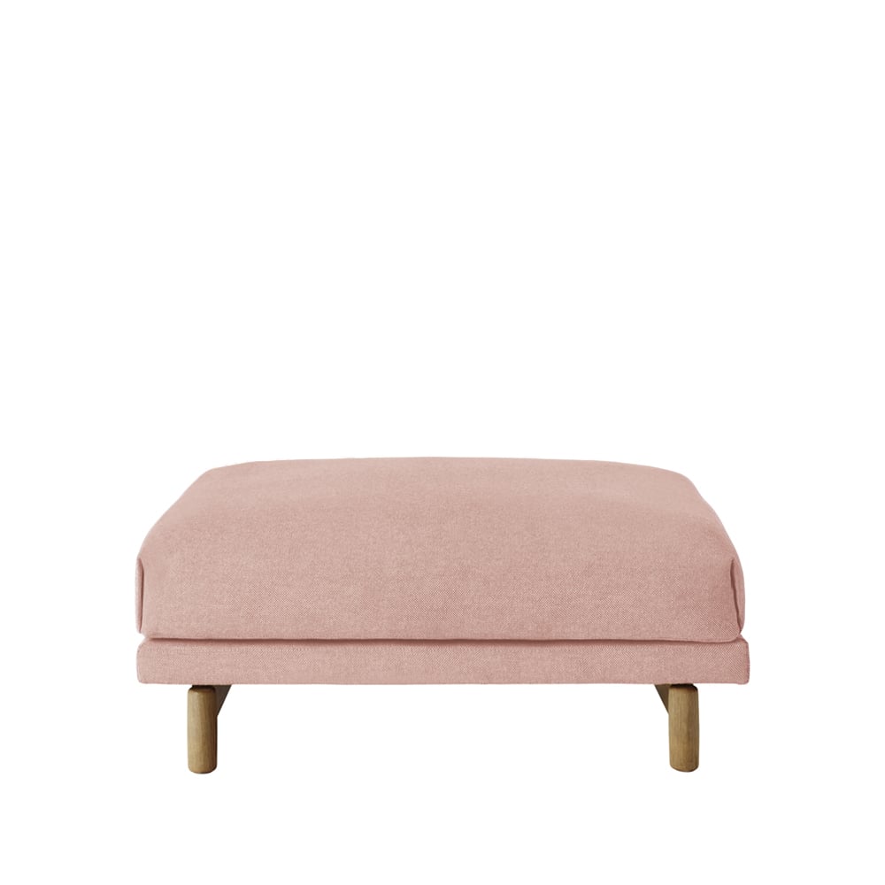 Muuto Rest Pouf kruk Steelcut trio 515-Oak | Scandinavisch Interieur | Krukjes & Poefs | Roze
