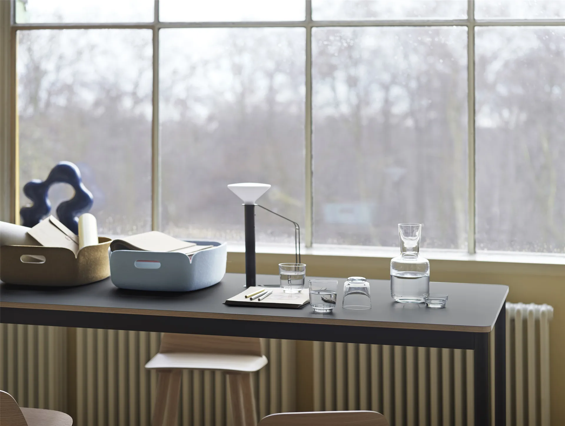 Restore dienblad, Light Blue Muuto