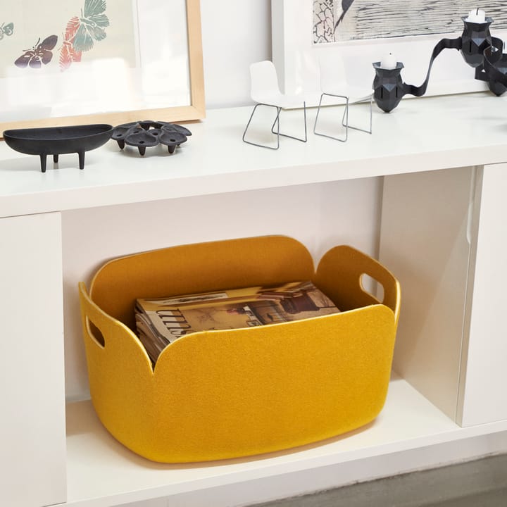 Restore opbergmand, geel Muuto