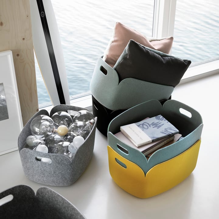 Restore opbergmand, geel Muuto