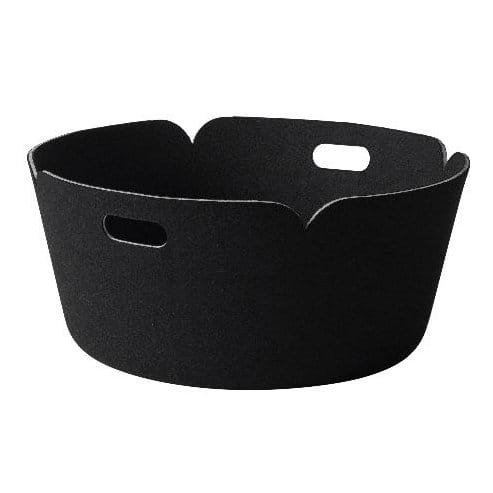 Restore opbergmand rond - black - Muuto