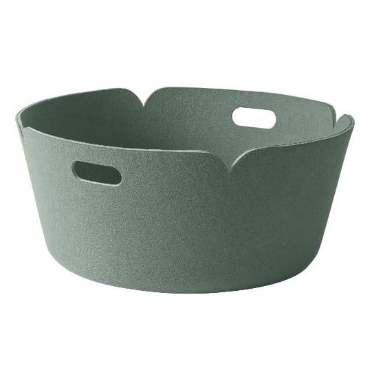 Restore opbergmand rond - dusty green - Muuto