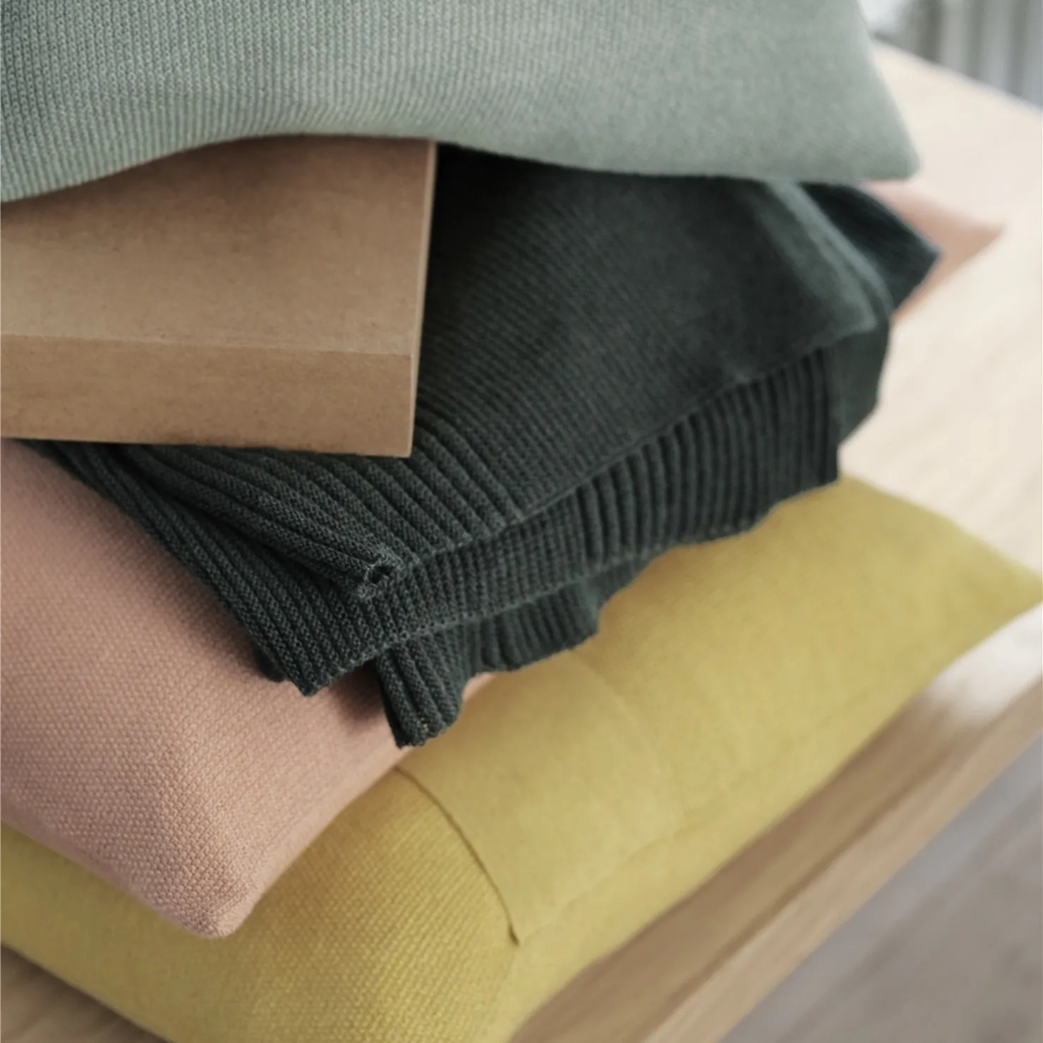 Rhythm wollen deken 130x160 cm, Dark green Muuto