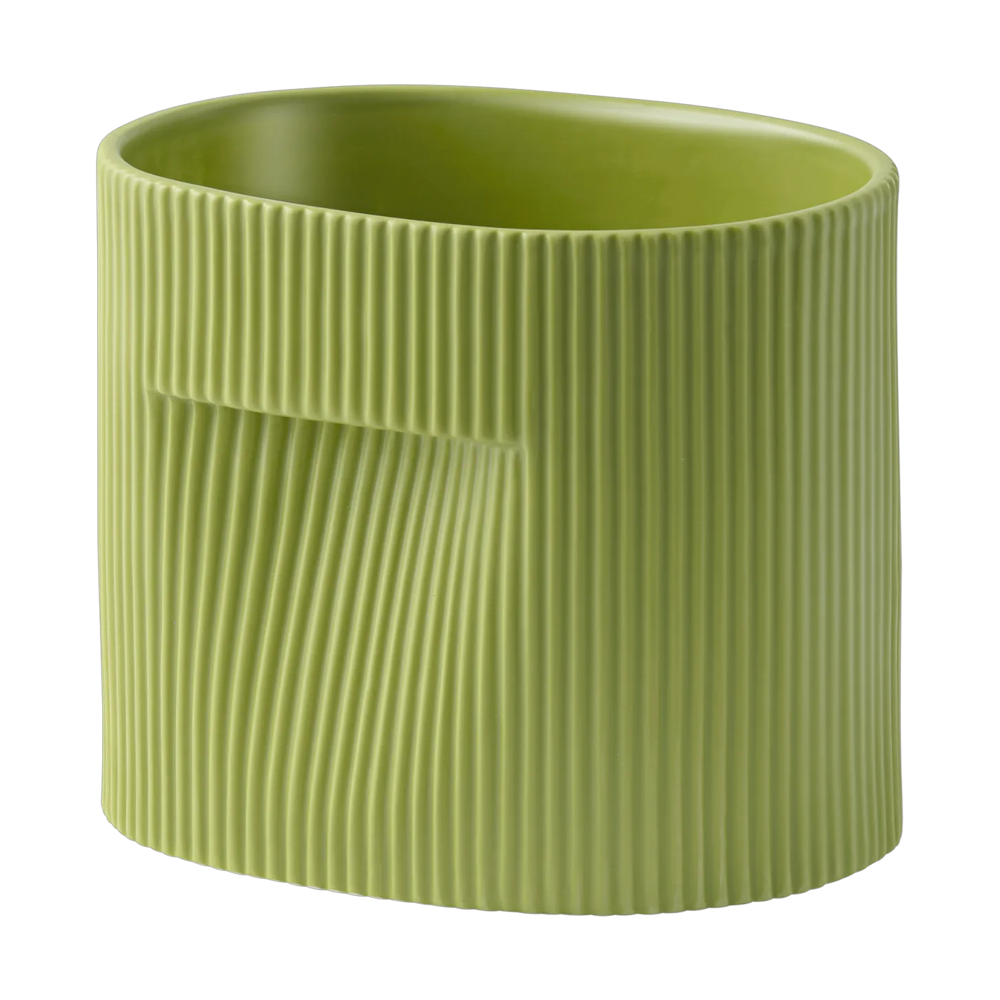 Ridge pot 15 cm, Moss green Muuto