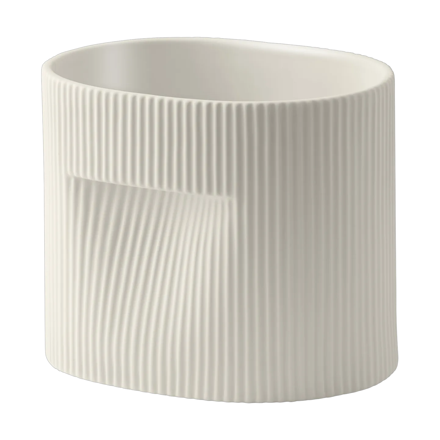 Ridge pot 15 cm, Off-white Muuto