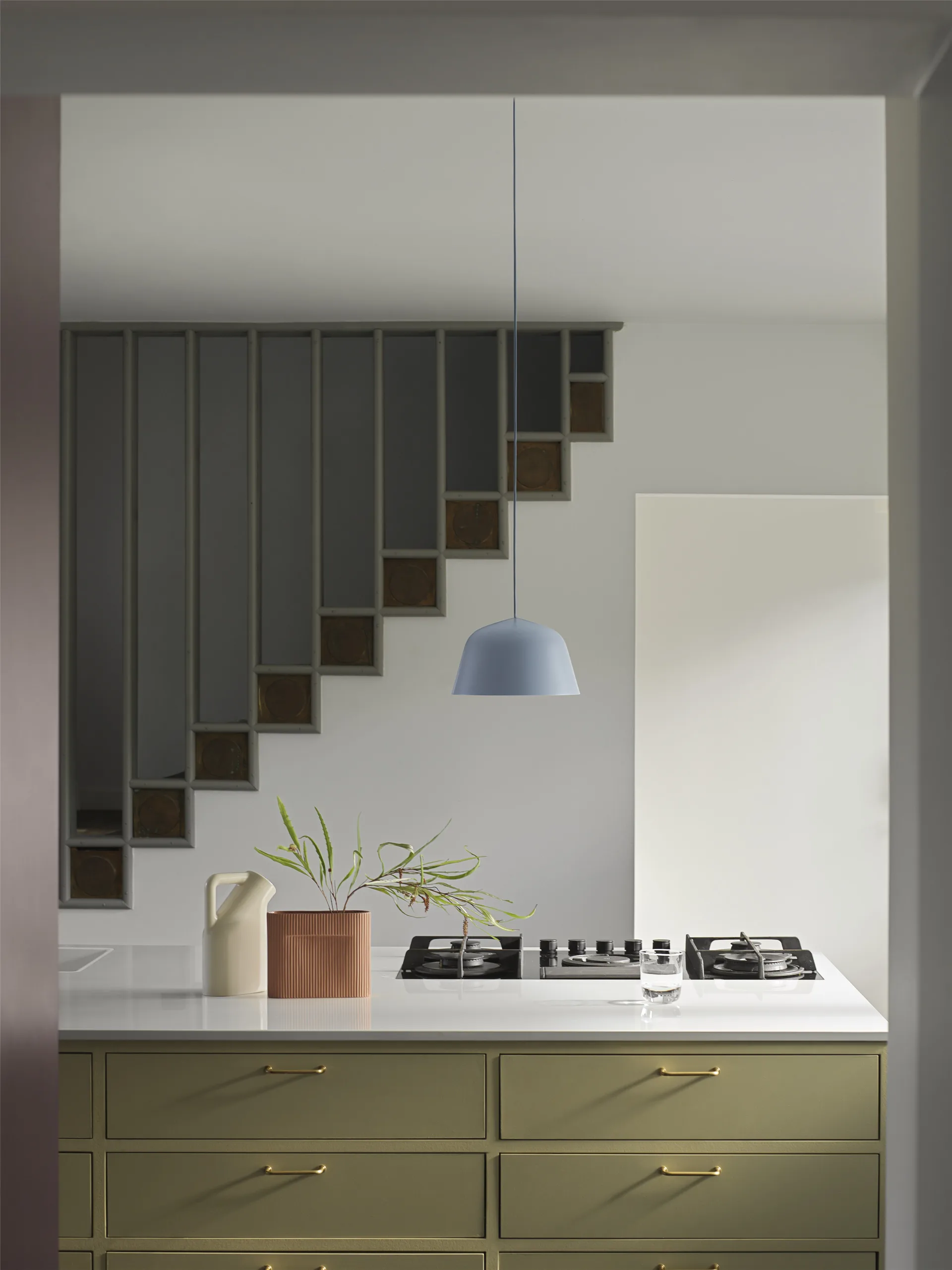 Ridge vaas 16,5 cm, Terracotta Muuto