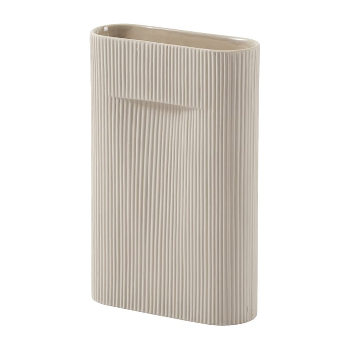 Ridge vaas 35 cm - Beige - Muuto