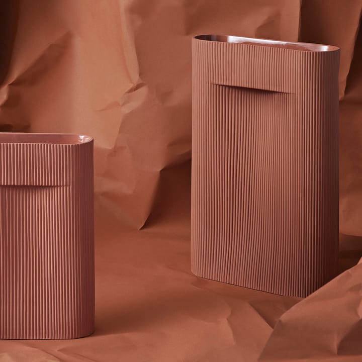 Ridge vaas 48,5 cm, Terracotta Muuto