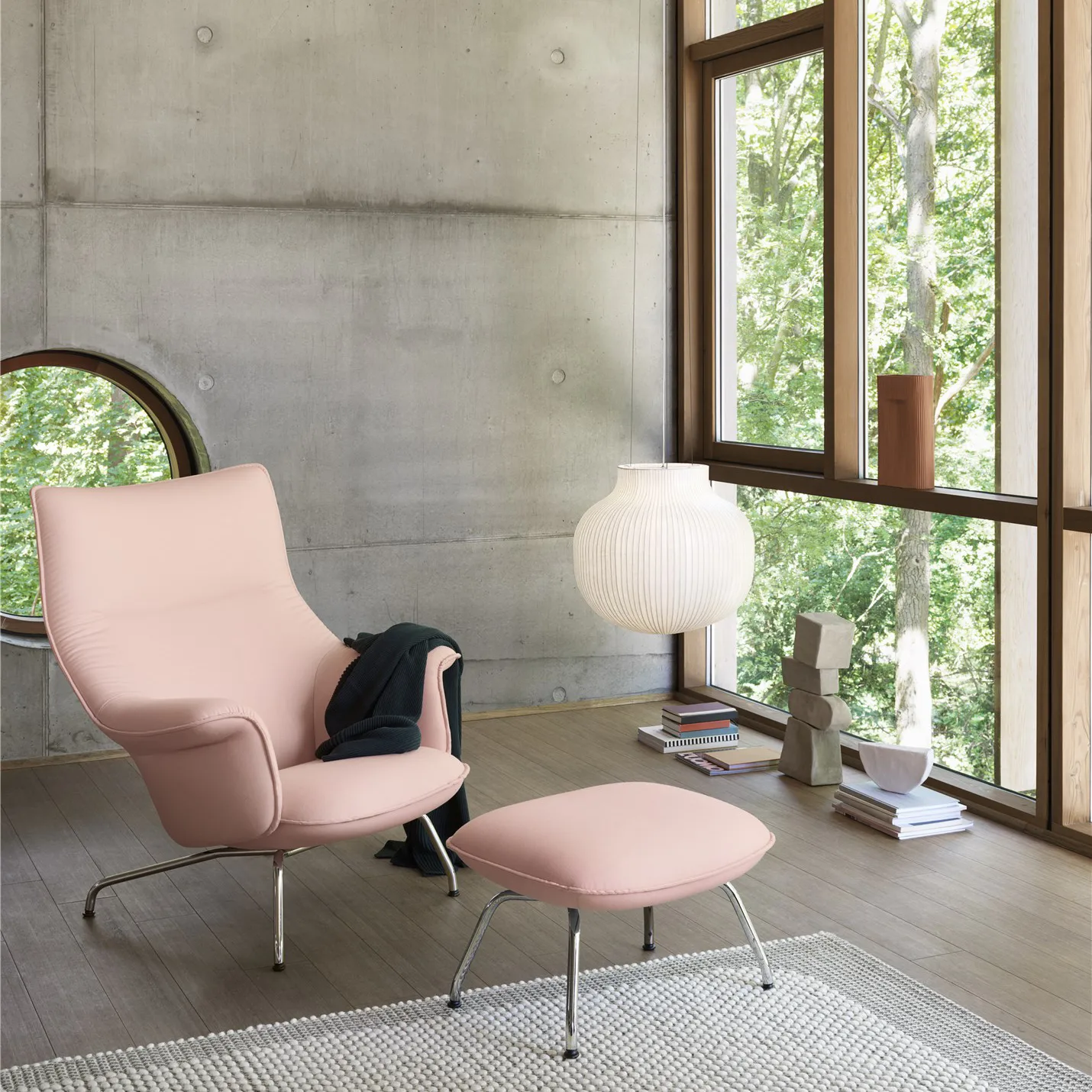 Ridge vaas 48,5 cm, Terracotta Muuto