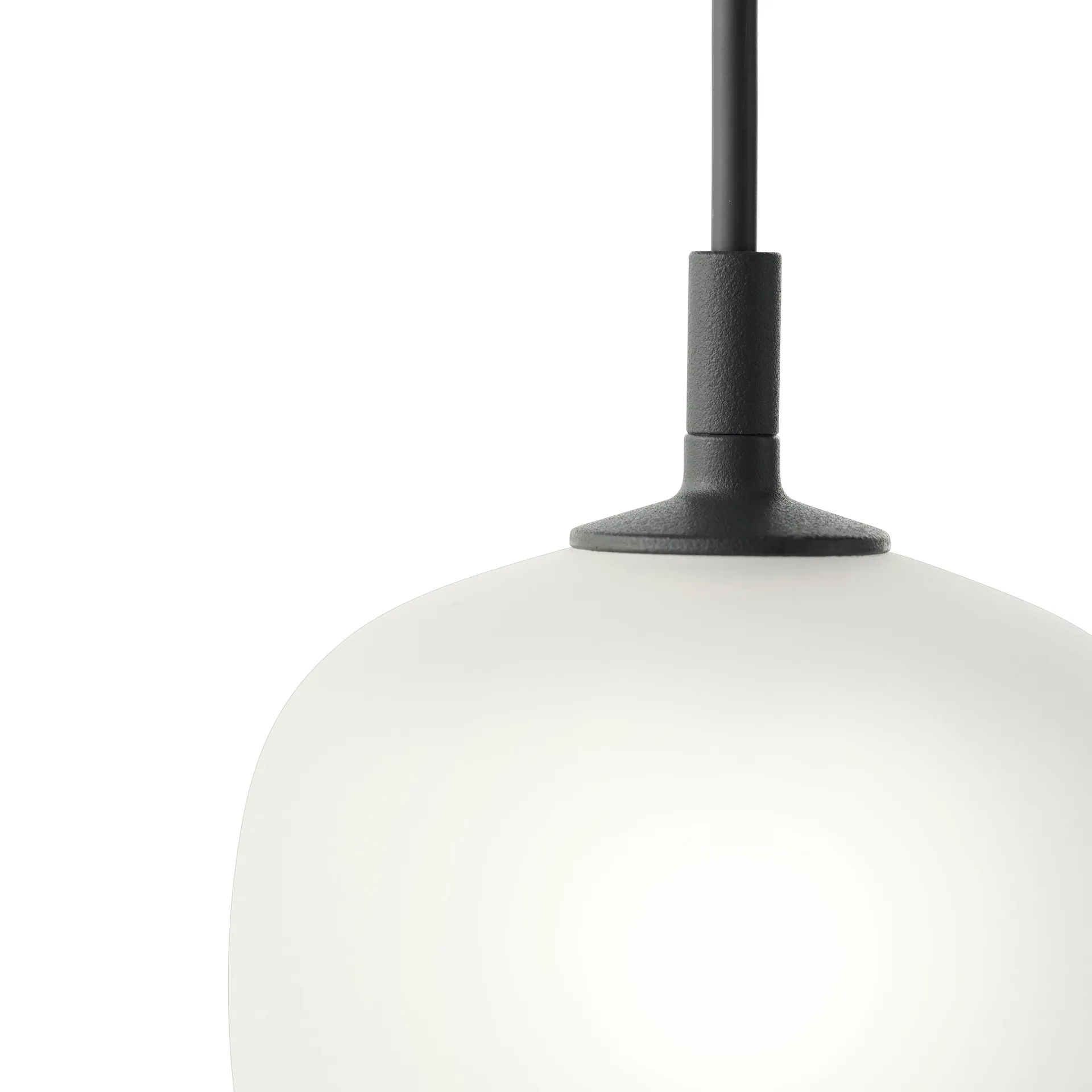 Rime hanglamp Ø12 cm, Zwart Muuto