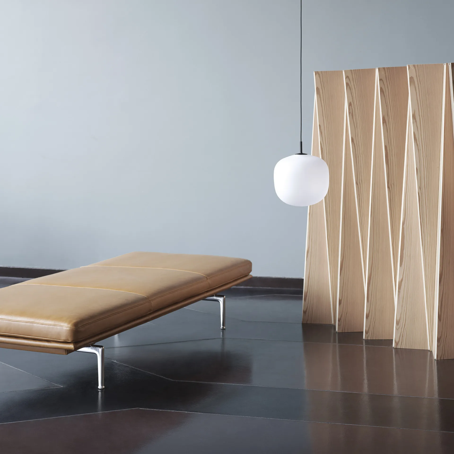 Rime hanglamp Ø25 cm, Zwart Muuto