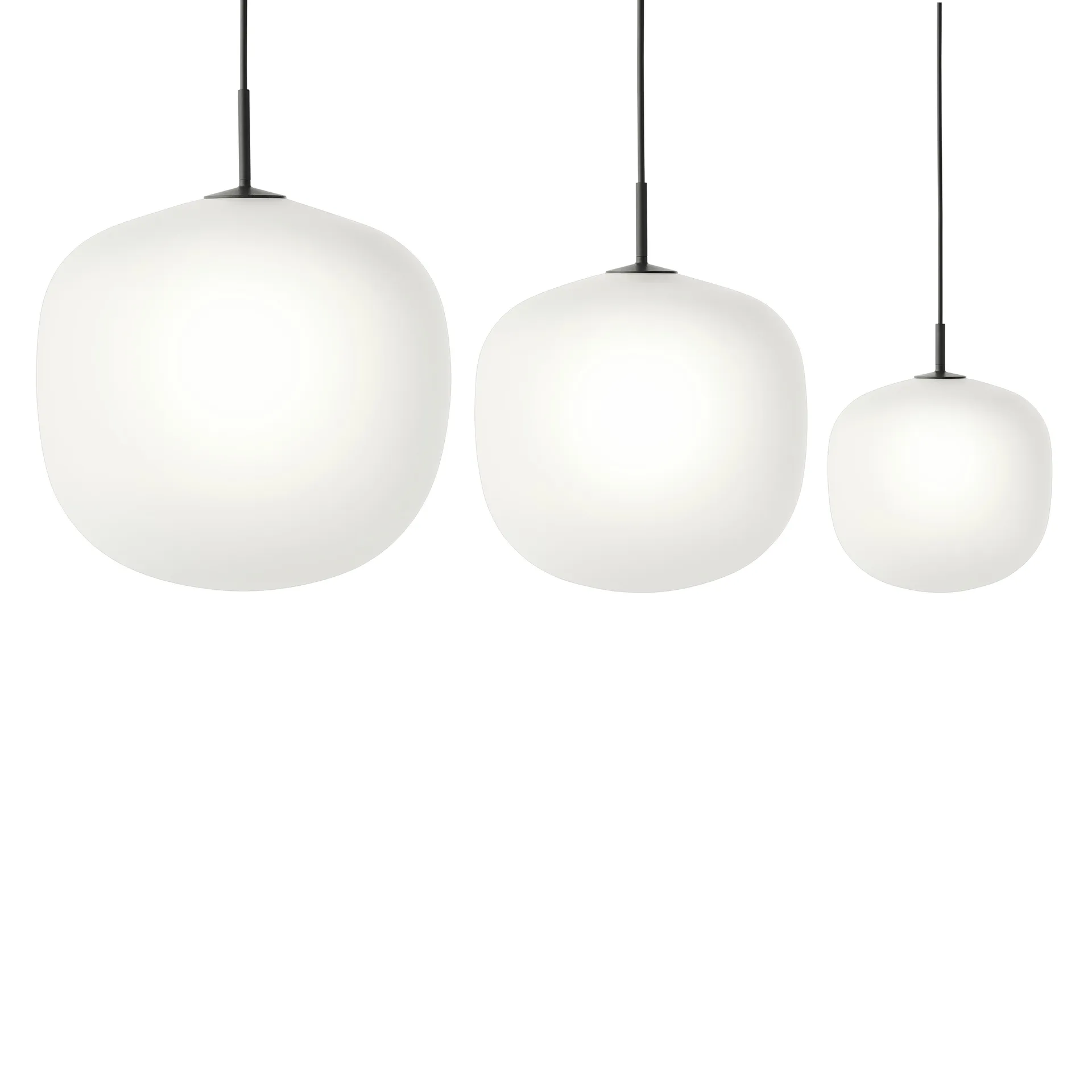 Rime hanglamp Ø45 cm, Zwart Muuto
