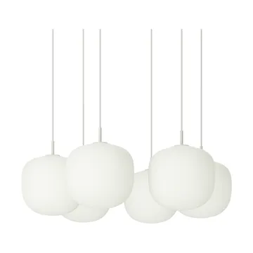 Rime Pendant Cluster 6 hanglamp - Grey, Ø25 cm - Muuto