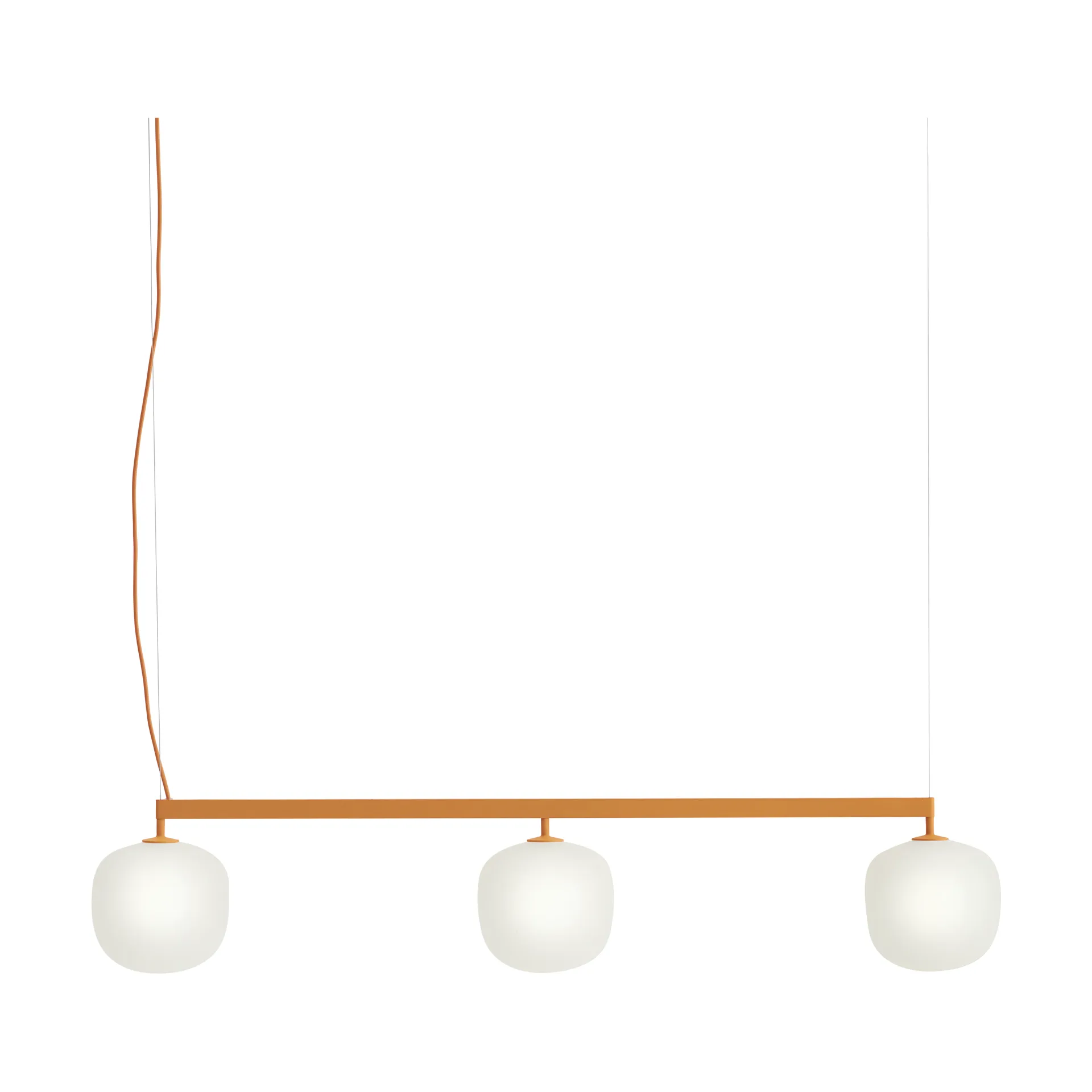Rime Rail Lamp hanglamp, Oranje Muuto
