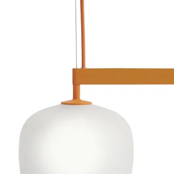 Rime Rail Lamp hanglamp - Oranje - Muuto