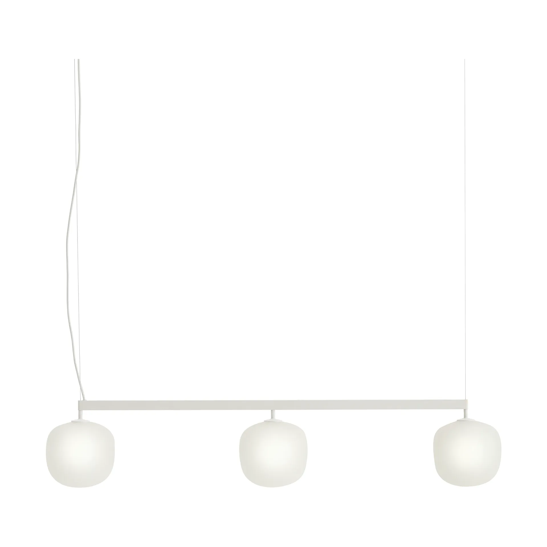 Rime Rail Lamp hanglamp, Wit Muuto