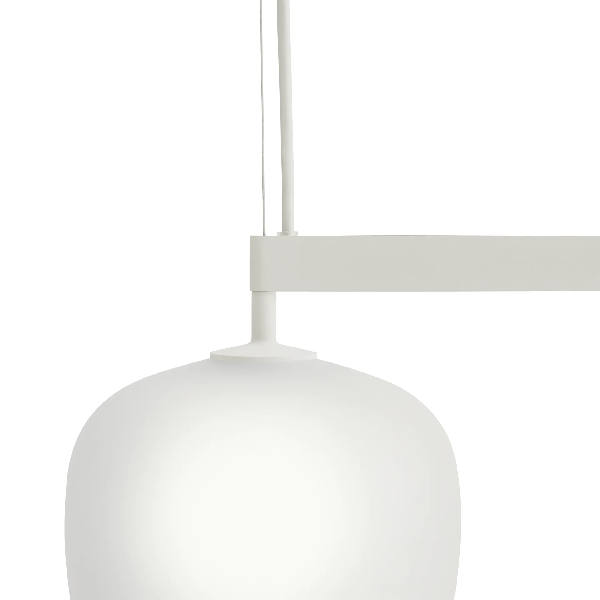 Rime Rail Lamp hanglamp, Wit Muuto