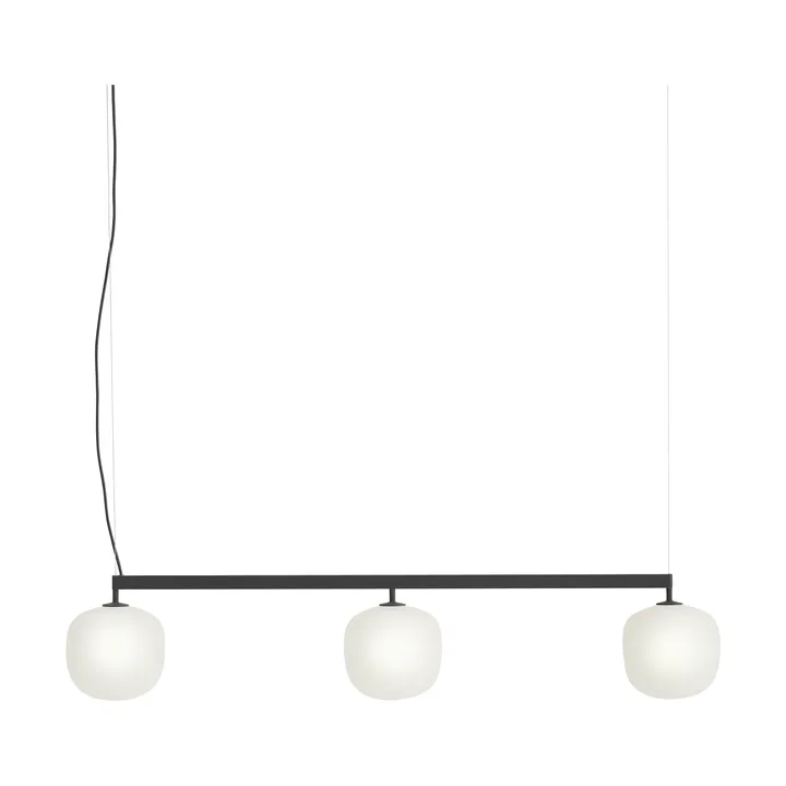 Rime Rail Lamp hanglamp - Zwart - Muuto