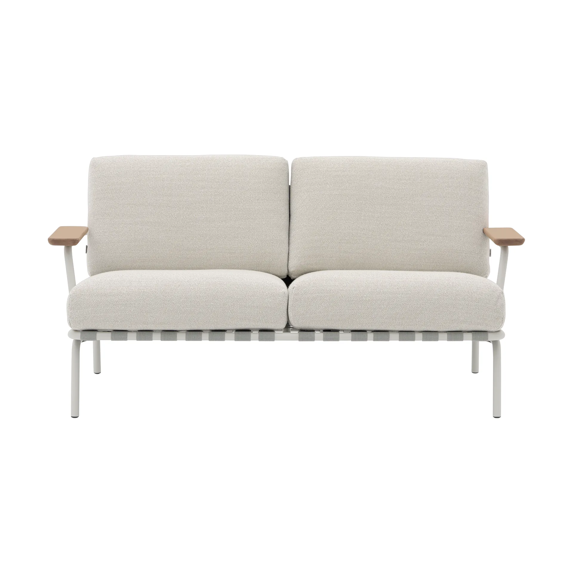 Settle 2-zits bank, Laze 1 Grey Muuto