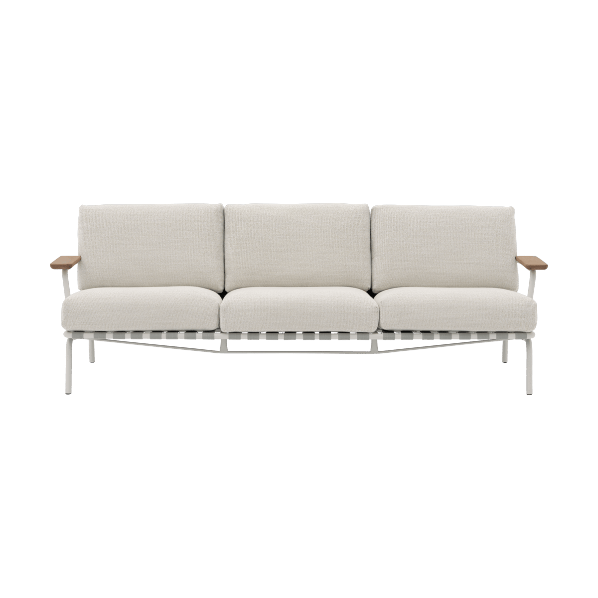 Muuto Settle 3-zits bank Laze 1 Grey | Scandinavisch Interieur | Grijs