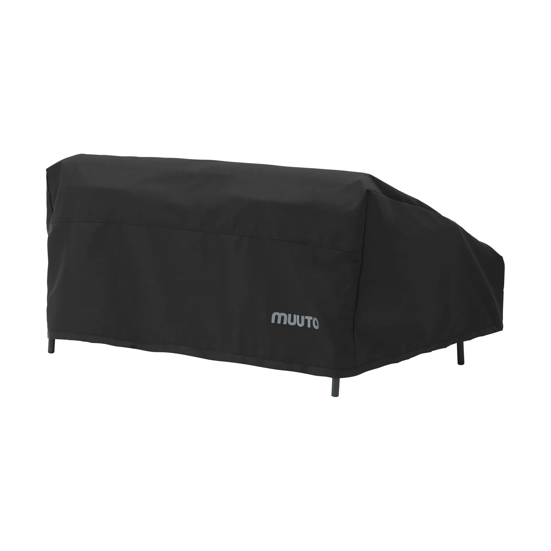 Settle Outdoor hoes voor 2-zits bank, Black Muuto