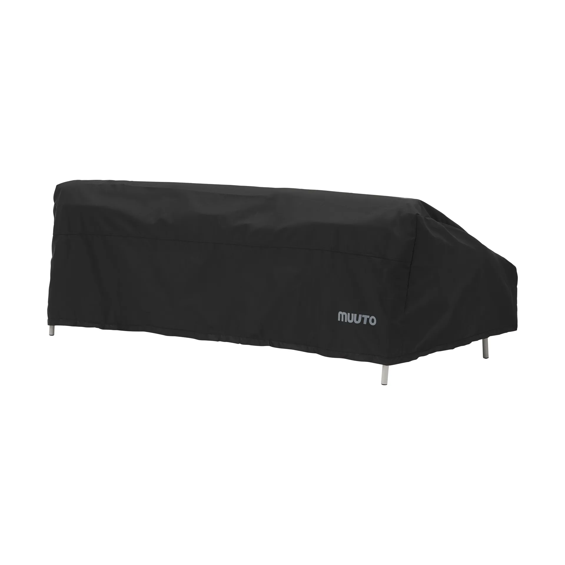 Settle Outdoor hoes voor 3-zits bank, Black Muuto