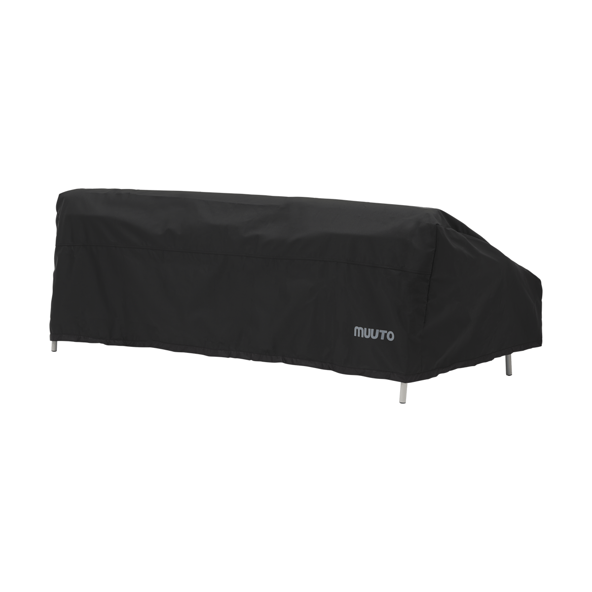 Muuto Settle Outdoor hoes voor 3-zits bank Black | Scandinavisch Interieur | Zwart