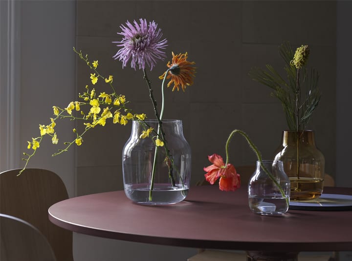Silent vaas Ø11 cm, Clear Muuto