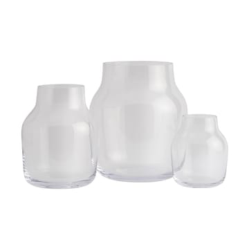 Silent vaas Ø11 cm - Clear - Muuto