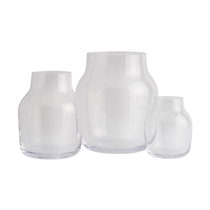 Silent vaas Ø11 cm, Clear Muuto