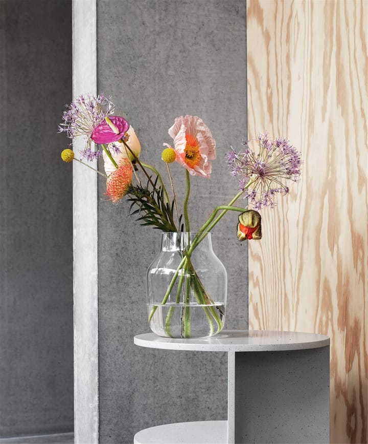Silent vaas Ø20 cm, Clear Muuto