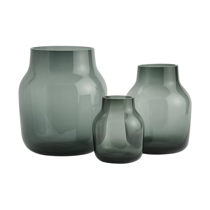 Silent vaas Ø20 cm, Dark Green Muuto